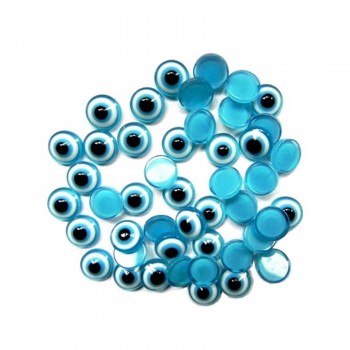 Nazar Boncuğu Minik - 1000 Adet  Mavi