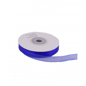 Organze Kurdele 10 MM - 22 Metre Saks Mavi Organze Kurdele 10 MM - 22 Metre Saks Mavi