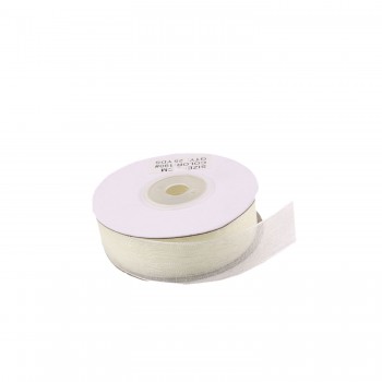 Organze Kurdele 30 MM - 22 Metre Krem Organze Kurdele 30 MM - 22 Metre Krem
