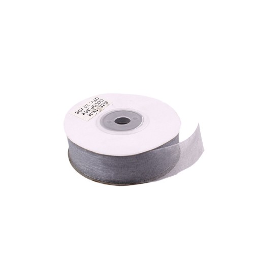 Organze Kurdele 30 MM - 22 Metre  Gümüş