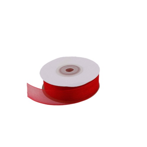 Organze Kurdele 40 MM - 22 Metre  Kırmızı