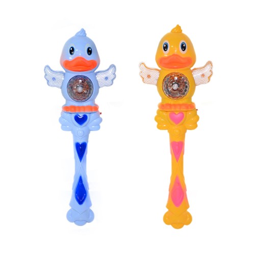 Işıklı Oyuncak Ördek Disco Toplu Müzikli Çubuk 34 CM Karışık Renk