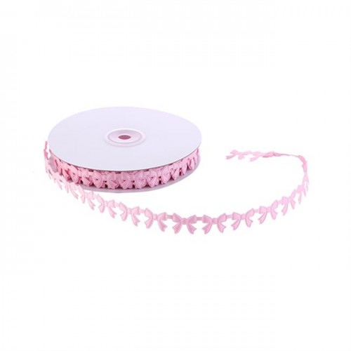 Kurdele Fiyonk Modeli 2 Cm - 18 Metre  Pembe