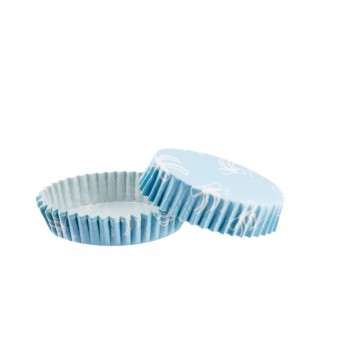 Cupcake Kalıbı Pet Kapsül Oval Model Kek Kalıbı - 100 Adet F11 Fiyonklu Mavi Cupcake Kalıbı Pet Kapsül Oval Model Kek Kalıbı - 100 Adet F11 Fiyonklu Mavi