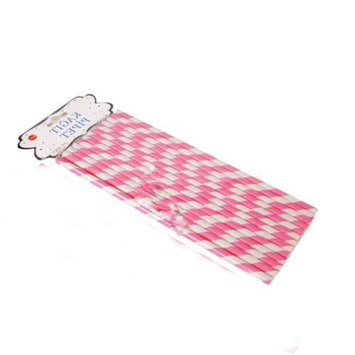 Pipet Kağıt Spiral Modeli - 25 Adet Pembe Pipet Kağıt Spiral Modeli - 25 Adet Pembe