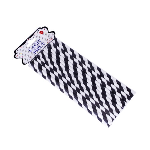 Pipet Kağıt Spiral Modeli - 25 Adet Siyah Pipet Kağıt Spiral Modeli - 25 Adet Siyah