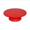 Plastik Döner Pasta Sıvama Standı 32 Cm   Kırmızı