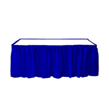 Plastik Masa Kenarı Eteği Saks Mavi Plastik Masa Kenarı Eteği Saks Mavi
