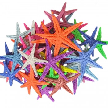 Polyester Deniz Yıldızı 6 CM - 9 CM - 50 Adet Karışık Renk Polyester Deniz Yıldızı 6 CM - 9 CM - 50 Adet Karışık Renk