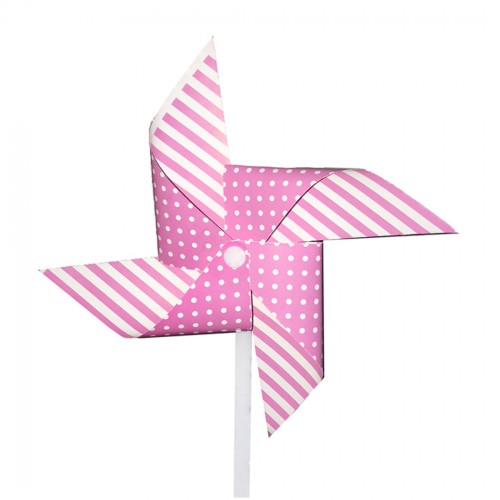 Rüzgar Gülü 3 Lü Set Demonte  Pembe