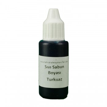 Sıvı Sabun Boyası Sıvı 10 GR Turkuaz Sıvı Sabun Boyası Sıvı 10 GR Turkuaz