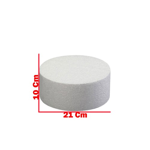 Strafor Pasta Tek  Katlı - Strafor Stand Tek  Katlı 21 CM
