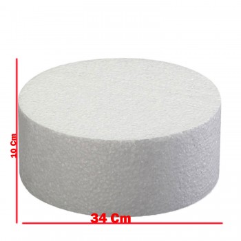 Strafor Pasta Tek Katlı - Strafor Stand Tek Katlı 34 CM Strafor Pasta Tek Katlı - Strafor Stand Tek Katlı 34 CM