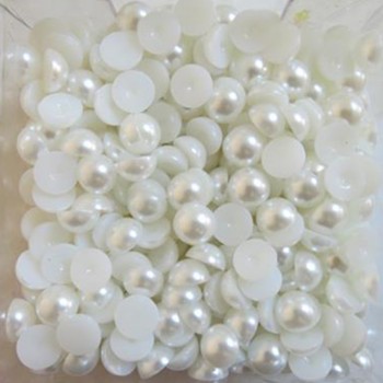 Yarım İncı Yuvarlak 10 Mm 250 Gr Beyaz Yarım İncı Yuvarlak 10 Mm 250 Gr Beyaz