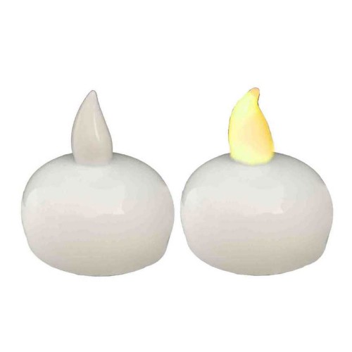 Tealight Mum Led Işıklı Pilli Suda Yüzen Model 4 CM - 6 Adet