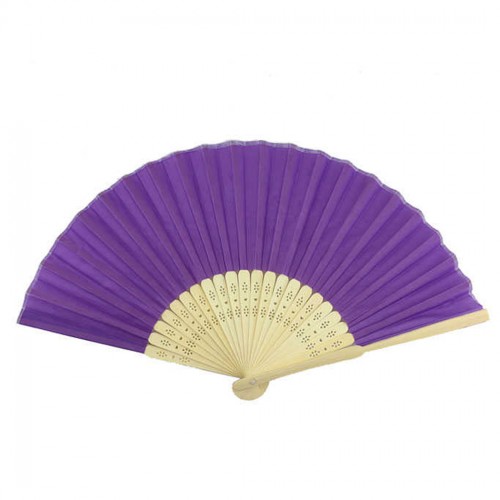 Yelpaze 38 X 20 CM - 5 Adet  Mor
