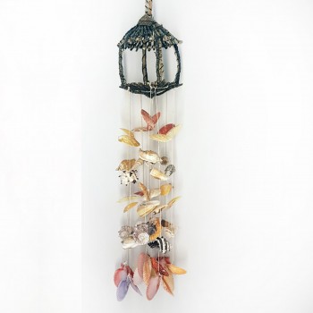 Yuvarlak Kuşkafesi Pecten Kabuklu Sarkaç Yuvarlak Kuşkafesi Pecten Kabuklu Sarkaç